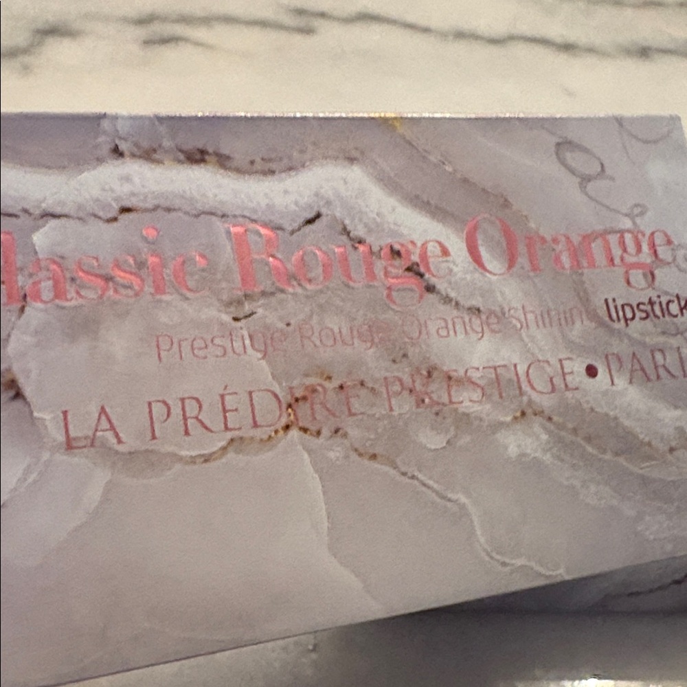NEW La Predire Prestige Paris Classic Rouge Orange Shining Lipstick 
SHINING07 - Picture 4 of 5
